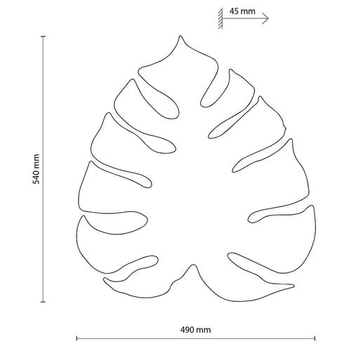 kinkiet monstera xl white 5915 tk lighting na Arena.pl