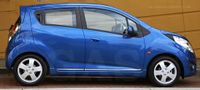 HOLDEN BARINA SPARK - Listwy CHROM na drzwi boczne dekoracyjne chromowane