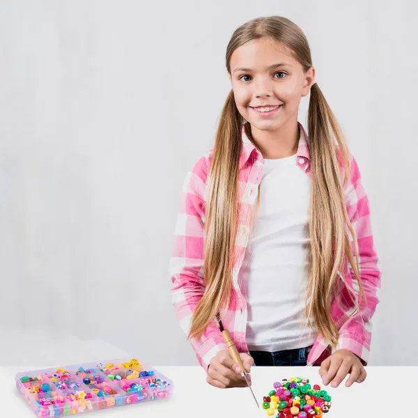 Zestaw do Robienia Bransoletek Naszyjników 300 el. zdjęcie 3