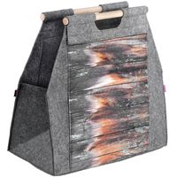 TORBA KOSZ STOJAK NA DREWNO KOMINKOWE POJEMNIK