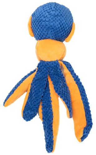 Zabawka dla psa granatowa ośmiornica z piszczałką 43×9,5×5cm UNIQ PETS na Arena.pl