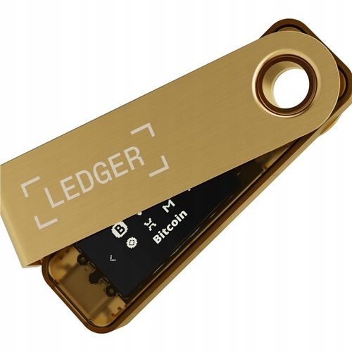 Portfel Ledger Nano S Plus gold na Arena.pl