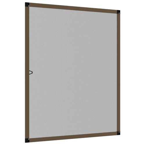 Moskitiera okienna, brązowa, 100x120 cm na Arena.pl