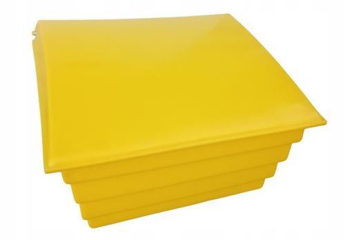 POJEMNIK skrzynia piasek piach sól drogową sorbent 70L PPM 70 litrów ŻÓŁTY na Arena.pl