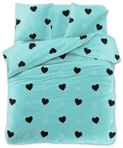 Pościel Satynowa 160X200 Serca 20186 na Arena.pl