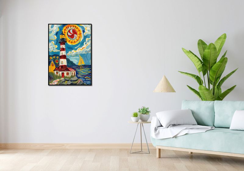 Plakat 59,4x84,1cm Żywa Przystań zdjęcie 4