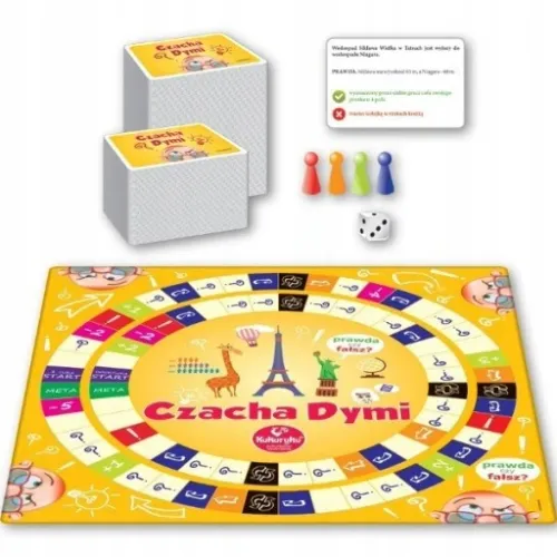 CZACHA DYMI - Gra planszowa, KUKURYKU na Arena.pl