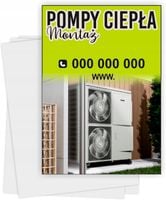 Ulotki A4 reklamowe firmowe 5000 sztuk wiele wzorów POMPY CIEPŁA