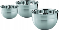 ROESLE Zestaw mis stalowych 16,20,24cm
