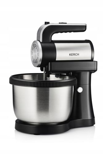 MIKSER Z MISĄ OBROTOWĄ ROBOT KUCHENNY KERCH SIMPLE 800W +AKCESORIA na Arena.pl