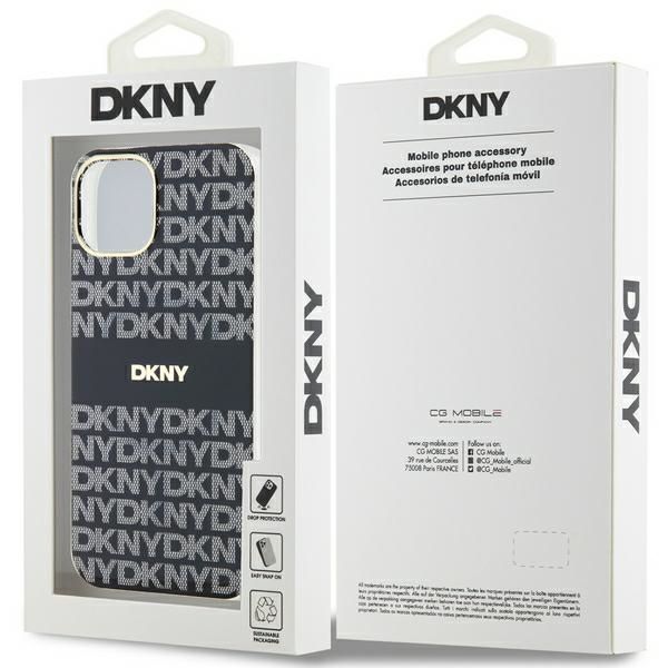 Etui DKNY do iPhone 15 Plus, iPhone 14 Plus, Czarny, MagSafe zdjęcie 8