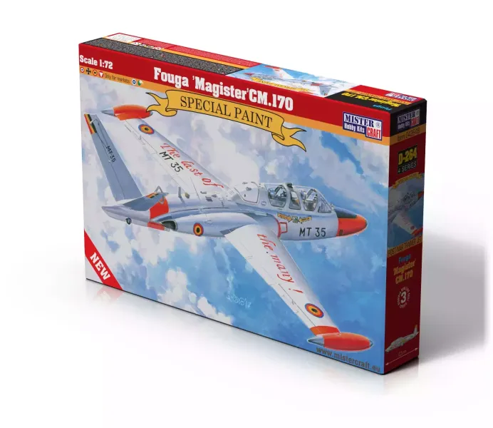 Fouga "Magister" CM.170, D-264, 1:72 zdjęcie 1