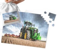 PUZZLE - TRAKTOR CIĄGNIK WZORY DLA MAŁYCH ROLNIKÓW 120el + WORECZEK