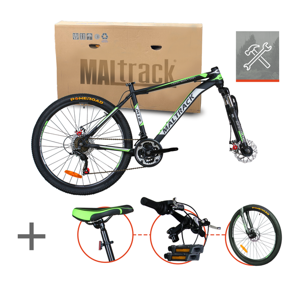 Rower górski MTB  MalTrack TEAM GREEN 26" zdjęcie 6