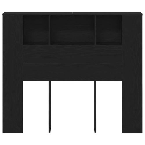 Szafka z zagłówkiem Czarny dąb 120 x 19 x 104,5 cm na Arena.pl