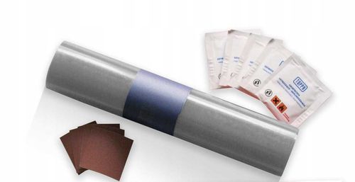 zestaw naprawczy do łatania plandek 220x32cm szary na Arena.pl