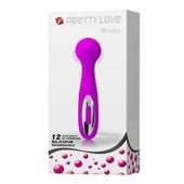 silikonowy masażer wibracyjny pretty love wade 12 trybów