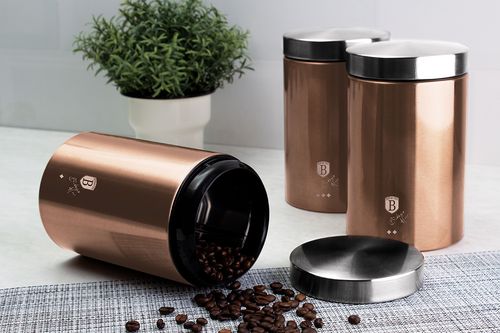 chlebak z zestawem pojemników berlinger haus bh-6730 rose gold na Arena.pl