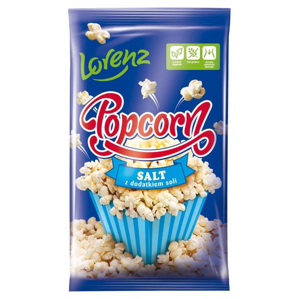 Lorenz Popcorn z dodatkiem soli 90 g zdjęcie 2