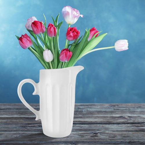 Dzbanek ceramiczny biały 1,7 l na Arena.pl