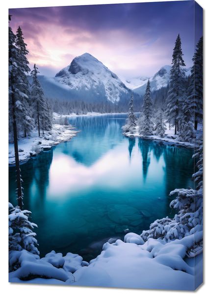 Obraz 60x90cm Górzyste Prześwity zdjęcie 1