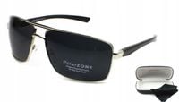 Okulary przeciwsłoneczne męskie z polaryzacją polarzone z etui na lato