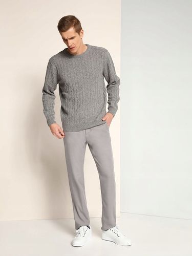 M6022 TOP SECRET SZARE KLASYCZNE SPODNIE _33 na Arena.pl