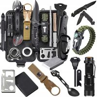 Zestaw przetrwania survivalowy turysty Duży Niezbędnik taktyczny wojskowy