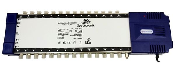 Multiswitch końcowy Spacetronik Pro Series MS-0528PL LTE