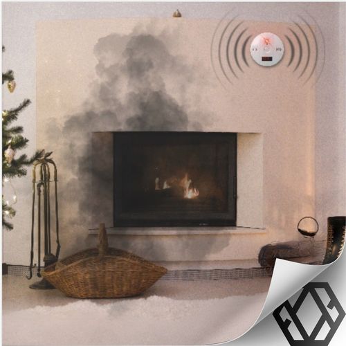 CZUJNIK CZADU TLENKU WĘGLA CO BEZPRZEWODOWY LCD DETEKTOR GŁOŚNY 85dB na Arena.pl