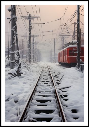 Plakat 61x90,5cm Podróż po Torach na Arena.pl