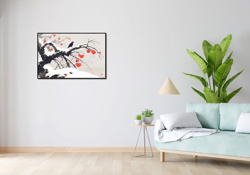 Plakat 91,5x61cm Wschodnia Akwarela zdjęcie 4