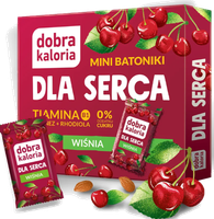 DOBRA KALORIA MINI BATONIKI DLA SERCA 102g . kartonik