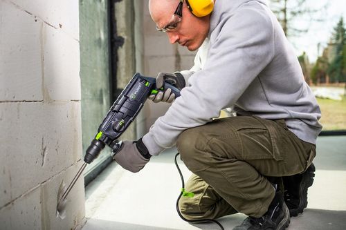 MŁOTOWIERTARKA UDAROWA 4000BPM 230V WIERTARKA 2500W 4J SDS+SAMOZACISK na Arena.pl