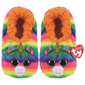 ND17_ZB-125371 TY GEAR pantofle GEMMA - jednorożec roz. L (36-38) 95370 TY