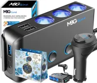 ROZDZIELACZ GNIAZDA ZAPALNICZKI 12-24V 4xUSB QC PD