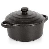 Naczynie do Zapiekania Żaroodporne Miska Miseczka Kokilka z Pokrywką 300 ml