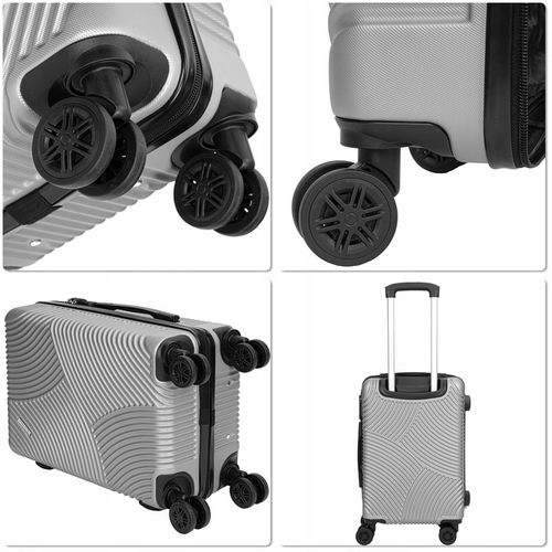 WALIZKI PODRÓŻNE NA KÓŁKACH WALIZKA ZESTAW 4 WALIZEK KABINÓWKA DUŻA na Arena.pl