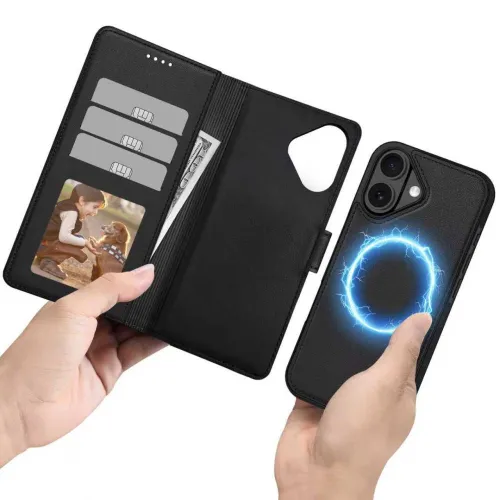 etui tech-protect wallet magsafe na iphone 17 - czarny mat na Arena.pl