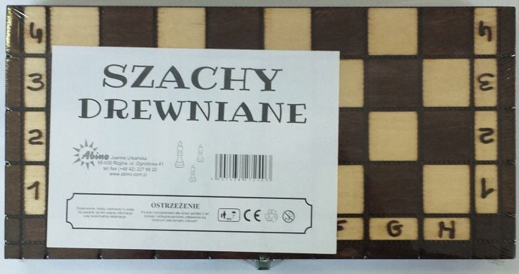 Szachy Drewniane 23 Cm 2403 zdjęcie 3