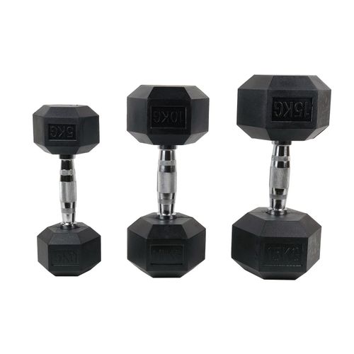 Hantla hex gumowana UNDERFIT 5 kg na Arena.pl