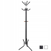 Wieszak na ubrania 176 cm do przedpokoju metalowy