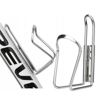 UCHWYT ROWEROWY NA BIDON BUTELKĘ ALUMINIOWY LEKKI
