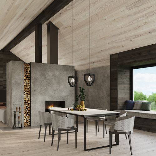 Lampa wisząca TRES czarna na Arena.pl