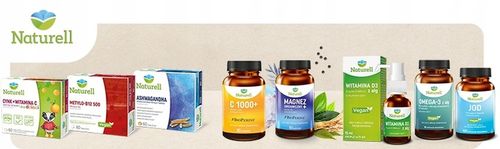 Naturell Witamina D 2000+ Imbir Kurkuma 60 kaps. na Arena.pl