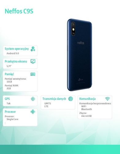 Smartfon C9S Nebula Granatowy na Arena.pl