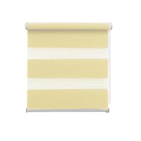 Roleta Dzień Noc 110x130 Beżowa Bezinwazyjna Klemmfix Duo Rollo