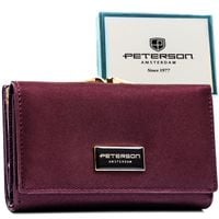 portfel damski skóra+pu ptn ps108-hnl-2890 purple