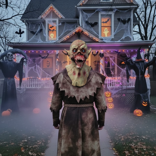 Maska halloween Wampir przebranie kostium na Arena.pl