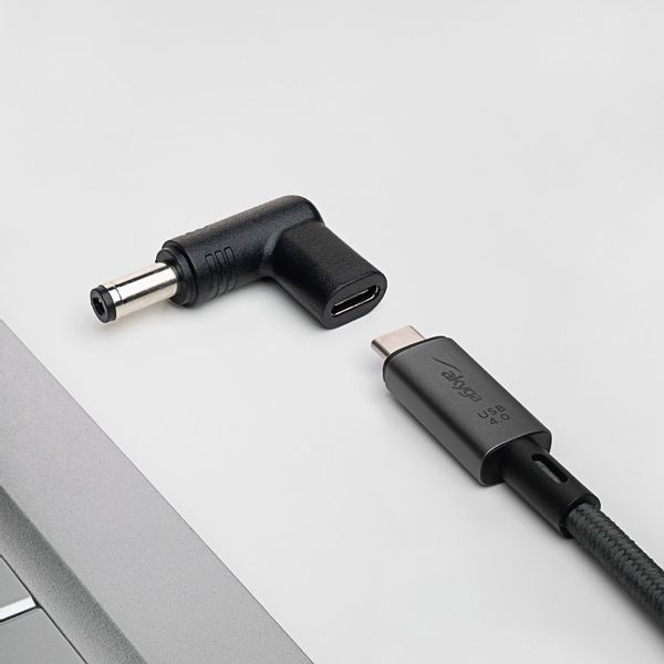 Przejściówka do laptopa USB-C / 5.5 x 2.1 mm zdjęcie 2